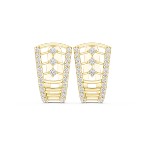 Awemonk Jewels 10K Twisted <b>Hoop</b> <b>Earrings</b> for ladies - Product Image 4