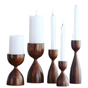 Wooden <b>T</b>-<b>Light</b> Candle Holder Handmade Solid Wooden Lighting Product High on Demand Hot Arrival at Wholesale Price - Product Image 1