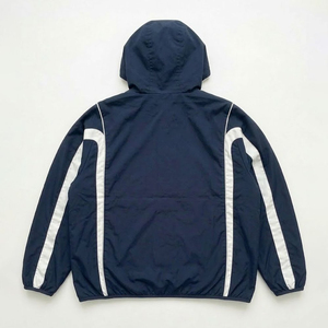 Most Selling Custom Logo Grey Navy Blue Men's Nylon Panels <b>Wind</b> <b>Breaker</b> Trouser Sets For Outdoor Wear Men Sets Highstreet Jacket - Product Image 3