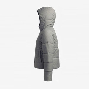 Veste à bulles pour femmes, design zippé intégral, pour les journées froides, usage quotidien et confort en extérieur - Product Image 6