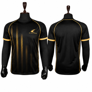 Camiseta Deportiva Personalizada al por Mayor con Cuello Redondo y Sublimación Completa, Manga Corta, Nombres y Números de Jugadores, 160 GSM, 100% Poliéster, Tejido Elástico en Cuatro Direcciones - Product Image 2