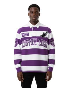 Camiseta Polo de Manga Larga de Algodón Transpirable con Logotipo Personalizado para Unisex, Camisetas Polo de Manga Larga para Mujer 2026 - Product Image 1