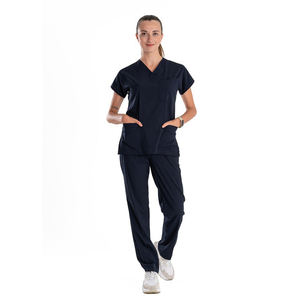 Uniforme Médico para Mujer 2026, Ropa de Trabajo para Enfermeras de Hospital, Elástica, Transpirable, Personalizable, OEM, Marca Privada, Proveedor de Fábrica - Product Image 1