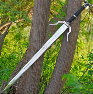 LEGACY BLADES - Espada de Brujo Hecha a Mano con Funda de Acero Inoxidable, Patrón Vertical, Decorativa, Coleccionable, para Exhibición, Regalo de Cumpleaños - Product Image 5