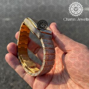 นาฬิกาข้อมือผู้ชาย Charm Luxury Square 40 มม. ระบบจักรกล สแตนเลสสตีล พร้อมฟังก์ชั่นวันที่อัตโนมัติ กันน้ำได้ 10 บาร์ - Product Image 6