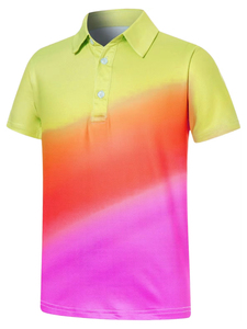 เสื้อโปโลแขนสั้นทรงคลาสสิกขายดี ดีไซน์สวมใส่สบาย พิมพ์ลายดิจิทัล สไตล์ลำลอง ทรงปกติ - Product Image 1