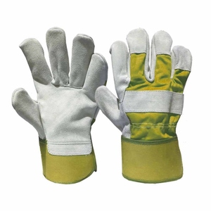 Guantes de Trabajo de Cuero Vacuno de Primera Calidad, Guantes de Seguridad Industrial, Protección para el Trabajo, Resistentes al Calor, Guantes de Jardinería - Product Image 2