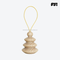 Enfants peint bricolage en bois cheville poupée artisanat ornements accessoires enfant arbre de noël en bois poupée jouets