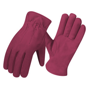 Gants de sécurité pour conducteur en cuir de vachette grainé, antidérapants, durables, haute qualité, usage général, résistants à l'abrasion, à la chaleur et antistatiques - Product Image 4