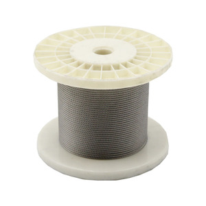 Thép carbon cao Wire Rope 6x36S + iwrc 7x19 mạ kẽm thép không gỉ cần cẩu vẽ lạnh tiêu đề thép - Product Image 5