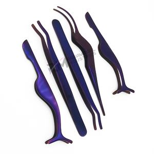 RMI Produit le plus populaire – Applicateur de cils couleur plasma violet de qualité supérieure, ensemble peigne et clip personnalisés pour applicateur de cils - Product Image 5
