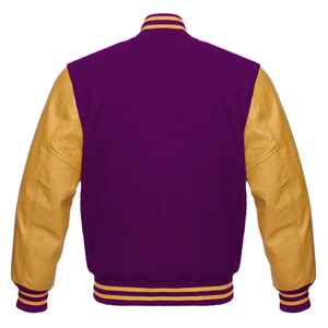2025 Wholesale New Custom Street Wear Logo Patches Baseball <b>Jacket</b> <b>Truckers</b> Letterman Base Ball Leather Varsity <b>Jacket</b> for <b>Men</b> - Product Image 4