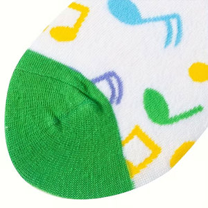 Kids Crew <b>Socks</b> Winter Casual Lightweight 100% Cotton <b>Moisture</b> Wicking Soft Stretch Daily Comfort Durable Wear - Product Image 4