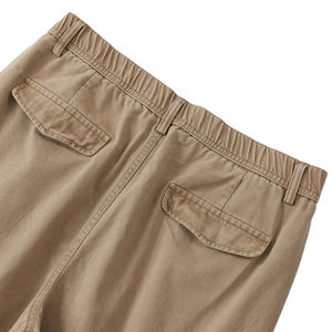 Pantalones Casuales de Lona para Hombre, Cintura Elástica, Ecológicos, Nuevos, Holgados, Rectos, con Bolsillos, Marca de Moda - Product Image 4