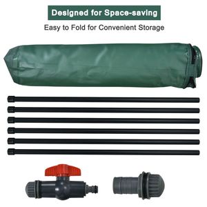 Tanque de Agua Plegable Portátil de 53 Galones, Conector para Jardín, Recolector de Agua Fácil de Usar - Product Image 5