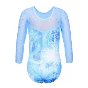 Justaucorps de gymnastique unisexe personnalisable, entièrement orné de strass, 100 % polyester, écologique, antibactérien et léger pour l'entraînement - Product Image 1