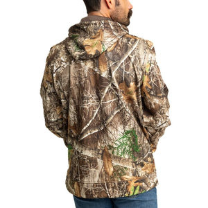 Nouveau Hoodie de Chasse Respirant 100% Polyester à Motif Uni Personnalisable Léger pour Homme – Idéal Hiver - Product Image 2
