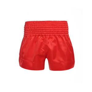 Pantalones Cortos de Muay Thai y Kick Boxing Personalizados de Tallas Grandes, Estilo Urbano, Diseño Sólido, 100% Poliéster Satinado, Impresión por Transferencia de Calor - Product Image 4