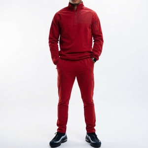 Conjunto Deportivo para Hombre con Cierre de Cremallera, Pantalones Jogger, Traje Deportivo Casual de Dos Piezas, Fabricante de Ropa Personalizada - Product Image 1