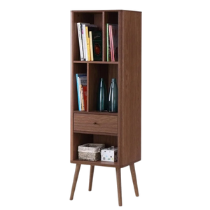 <b>Bookcase</b> With Made of <b>Solid</b> <b>Wooden</b> Living Room Furniture Library Furniture at Wholesale Prices From Indonesia - Product Image 1