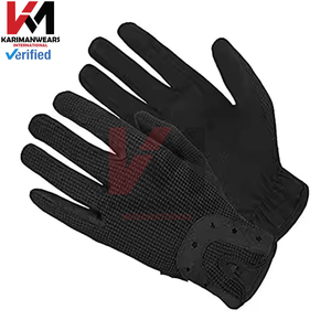 Guantes de Equitación de Cuero Transpirables para Niños y Adultos, Venta Caliente del Fabricante, Guantes Ecuestres Profesionales con Logotipo Personalizado - Product Image 2