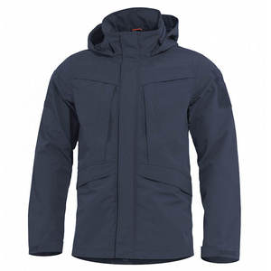 OEM Breathable Men Softshell Jacket Outdoor Jacket High Quality Water and Wind Resistant Soft Shell Jacket - Product Image 3