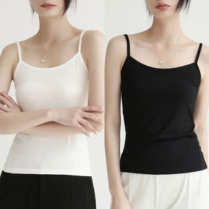 Camisola de Mujer de Alta Calidad OEM, Logotipo Personalizado, Transpirable, Elástica en 4 Direcciones, Sin Mangas, Top Básico para Uso Diario - Product Image 3