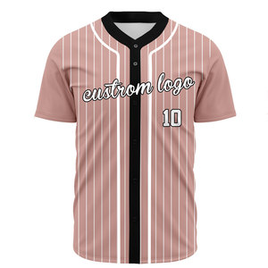 Camiseta de Béisbol Unisex con Botones, Uniforme de Equipo de Softbol, Nueva Moda, Camisetas Deportivas de Manga Corta, Uniformes de Softbol - Product Image 4