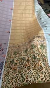 ผ้าฝ้ายพิมพ์ลายดอกไม้พรีเมียม Bada Panna ขนาด 58 นิ้ว สำหรับชุดคุรติส คาฟตัน เจลลาบียะ ผ้าฝ้ายพิมพ์ลายดอกไม้สำหรับนักออกแบบ ความกว้าง 58 นิ้ว - Product Image 5