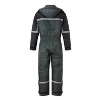 Conjunto de Trabajo Pro-Tech Antiestático, Impermeable, Transpirable, con Carcasa de Poliéster Ignífugo, Bolsillos de Seguridad con Cremallera y Triple Costura