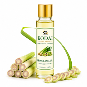 Aceite Esencial de Limoncillo de Tamil Nadu 100% Puro y Natural de Primera Calidad, Destilado al Vapor, para Aromaterapia y Cuidado Facial, Kodai Global Export - Product Image 1