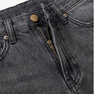 Shorts en jean personnalisables pour femme, en coton, coupe ample, écologiques, décontractés, style déchiré, tendance, pour l'été - Product Image 4