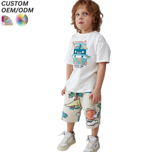 Camiseta de Verano Personalizada para Bebés, Camiseta de Algodón de Diseño para Niños, Manga Corta, Informal, Transpirable, Talla Grande, Top de Moda - Product Image 3