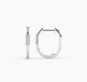 Elegantes Pendientes de Diamantes Cultivados en Laboratorio con Certificación IGI, Chapados en Oro de 14 Quilates, Estilo Vintage, VVS1, Joyería Fina de Calidad de Exportación - Product Image 3