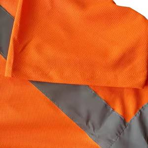 Camiseta Polo de Seguridad Impermeable con Luz LED Reflectante de Alta Visibilidad ANSI Clase 1, 100% Poliéster, Calidad Premium, Logotipo Personalizado - Product Image 5