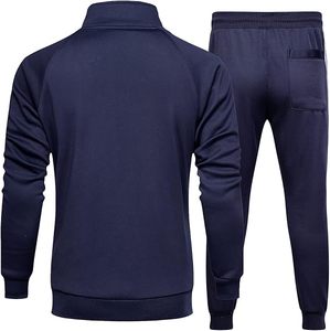 Conjunto de Sudadera con Capucha y Pantalones de Chándal de Algodón 100% con Cremallera Completa, Estilo Acampanado Personalizado, Pierna Ancha Apilada, Logotipo Bordado Desgastado - Product Image 5