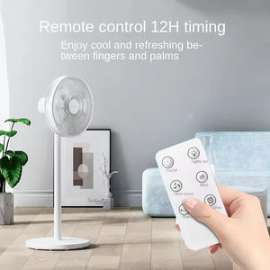 Ventilador de Pie Portátil Recargable Eléctrico de Plástico con Batería de Litio, Control Remoto y Altura Ajustable 7 (Venta al Por Mayor) - Product Image 6