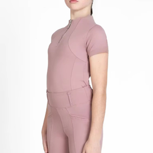 Wholesale 2026 Kids Equestrian Riding <b>Base</b> <b>Layer</b> Shirt Soft Fabric Stretch Fit Comfort Breathable Horse Riding <b>Base</b> <b>Layers</b> - Product Image 1