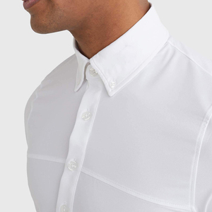 Ropa ecuestre de alta calidad para hombre, camisas de manga corta, polos ecuestres, capas base personalizadas para montar a caballo - Product Image 6