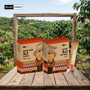 Wholesale 3in1 Hazelnut Bitter <b>Instant</b> <b>Coffee</b> 160g | Bulk Freeze Dried <b>Coffee</b> Powder | Premium Robusta Espresso Mix Full City+ - Product Image 1