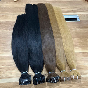 Cabello de Alta Calidad - Vietnam - Precio al por Mayor - Extensiones de Cabello con Cinta Adhesiva - Liso Natural a la Moda en Colores de Tendencia - Color de Moda - Product Image 2