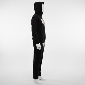 Normal Fitted Customer Size Chart Pakistan Verified Manufacturer 100% Cotton Fleece 400 GSM Hooded Solid Heavyweight Sweatsuits - Product Image 3