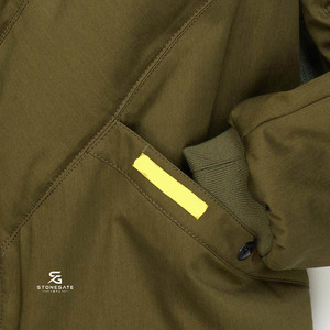 Custom Winter Men's Bubble <b>Jacket</b> Shiny Quilted <b>Padded</b> <b>Hooded</b> Coat Warm Outdoor Casual Puffer Fashion Wear 2026 - Product Image 5