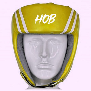 Protector de Cabeza para Boxeo HOB, Casco Deportivo Protector de Cuero PU para Adultos Unisex con Cierre de Velcro - Product Image 4