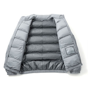 Chaqueta de Plumón de Pato Blanco Ultraligera para Hombre, Otoño Invierno, Nueva, con Logotipo Personalizado, Informal, para Exteriores, Portátil, Ligera, Acolchada - Product Image 3