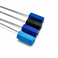 Scellé de câble métallique à usage unique haute résistance YSD pour camions, remorques et marchandises