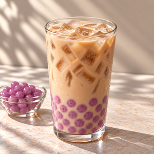 Perles de tapioca de couleur violette KEI FU pour bubble tea, 8 mm, 10 mm, certifiées Halal, 3 kg, vente en gros à Taiwan - Product Image 5