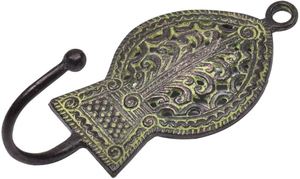 Brass Heavy Duty Decorative Vintage Key Holder Wall Mounted Antique Key <b>Hanger</b> Organizer for Home Office Entryway Handmade Gift - Product Image 5