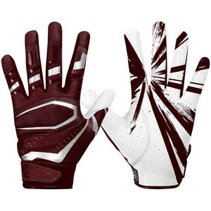 Breathable Non <b>Slip</b> Professional American Football Gloves Durable Grip Latex Custom Design Heavy Duty Comfortable Fit Waterproof - Product Image 1