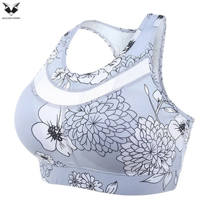 Vêtements de sport respirants de haute qualité à prix raisonnable, dernier style, soutiens-gorge de sport respirants pour femmes, couleur unie. - Product Image 2